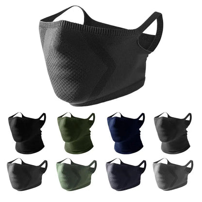 Cycling Face Mask Absorb Sweat Breathable Fishing Training Sport UV Face Scarf Neck Gaiter Summer Face Bandana Safety protection