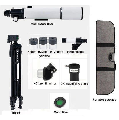 BORWOLF 70500 Professional Astronomical Telescope for Space Monocular  70MM Lens Powerful Night Vision for Star and Moon