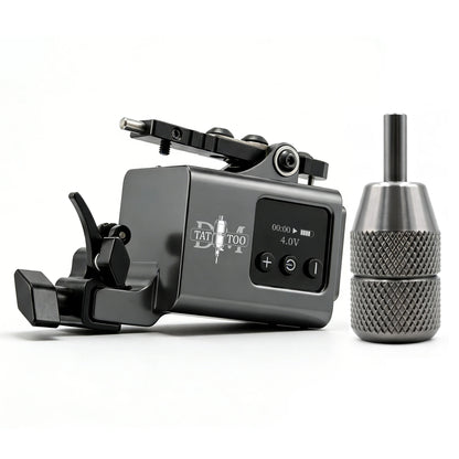 DM Wireless  Rotary Tattoo machine Adjustable Stroke Powerful Shrapnel Motor 13000RPM RCA Tattoo Gun With Japan Coreless Motor