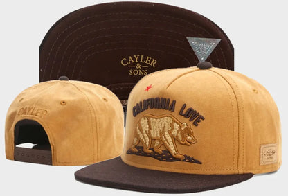 Classic Snapback Hat Cap Hip Hop Style Flat Bill Blank Adjustable Size