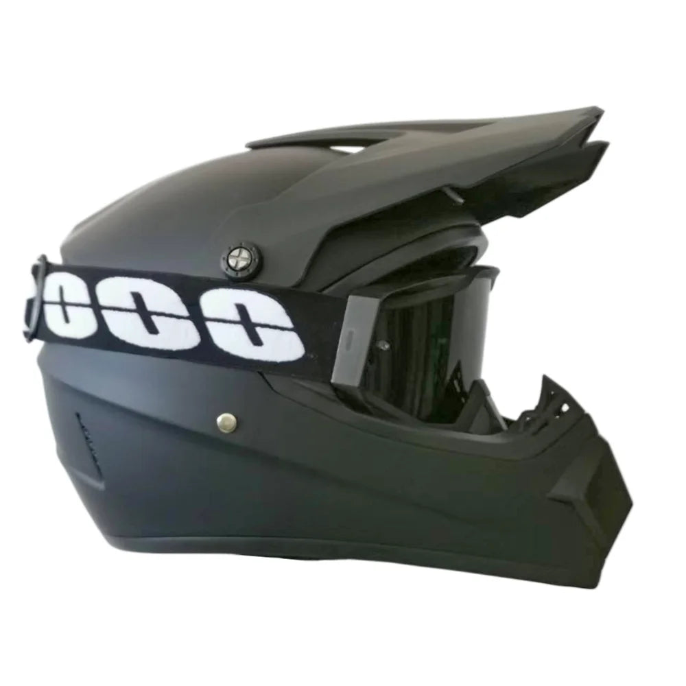 Kids Karting & Youth Dirt Bike Helmets + Goggles DOT Certified Enhanced Protection