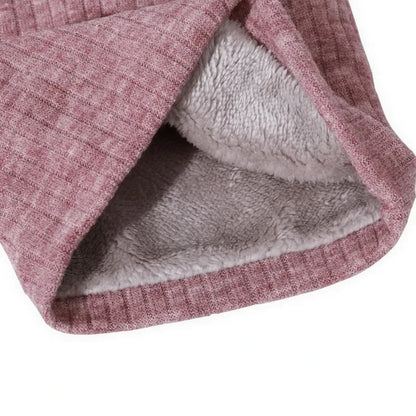 Winter Scarf for Men Fleece Ring Bandana Knitted Warm Solid Scarf Women Neck Warmer Thick Cashmere Hot Handkerchief Ski Mask