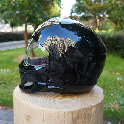 Scorpion Retro Motorcycle Helmet Removable Front Module Transparent Lens M L XL XXL Sizes Available for Motorbike Safety Gear