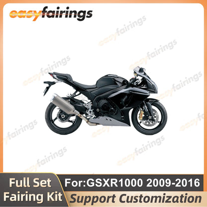 Motorcycle  Kits for SUZUKI GSXR1000 GSX1000R 2009 2010 2011 2012 2013 2014 2015 2016 GSXR 1000 K9 Bodywork full fairing kit