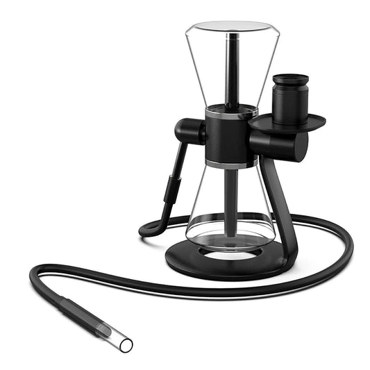 Aluminum Alloy Sandglas  Gravity Bong Hookah Shisha Set