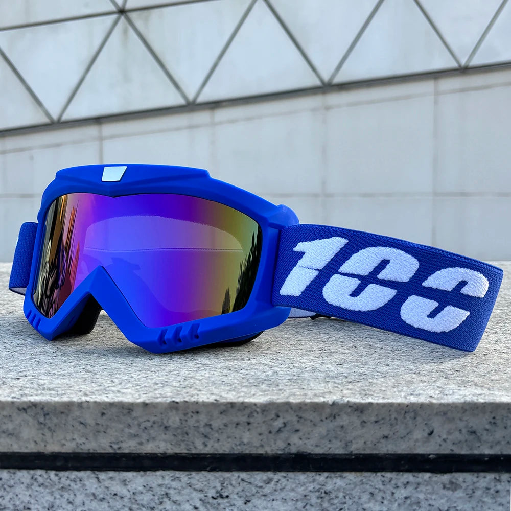 100 Motorcycle Goggles For Men Motocross Sunglasses Safety Protective MX ATV Ski Helmet Goggles vintage Driving Glasses