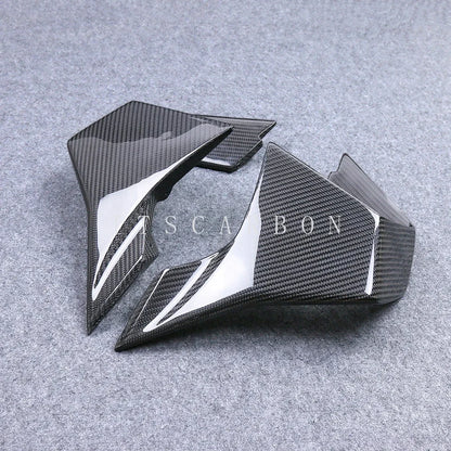 100% Pure Dry Carbon Fiber Race Shell Parts Fender Winglets Cover Fairing Kits For BMW S1000RR M1000RR 2024 2023 2022