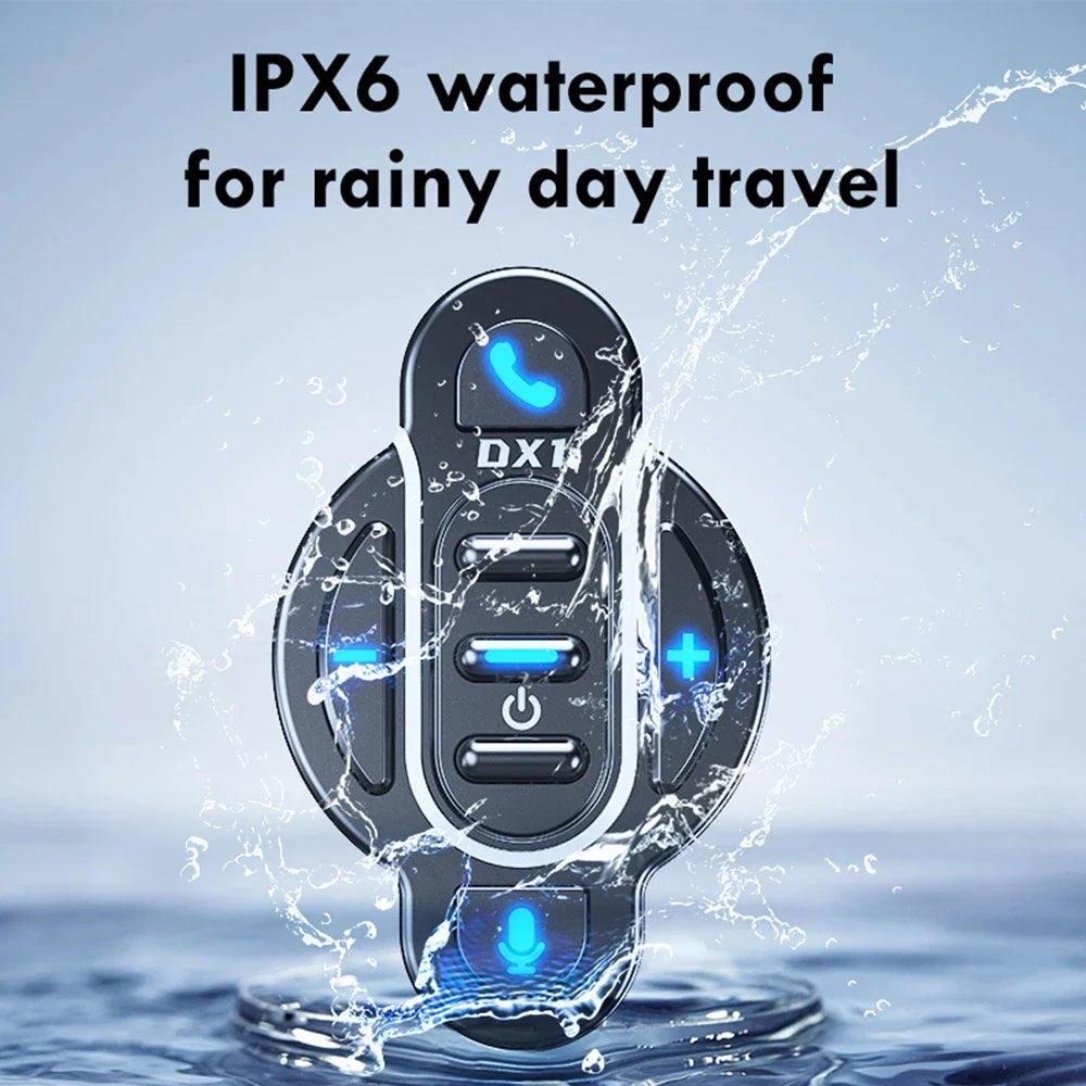 New Smart Wireless Remote Control Bluetooth 5.4 Media Controller Waterproof for Helmet Earphone Motorcycle Bike Handlebar