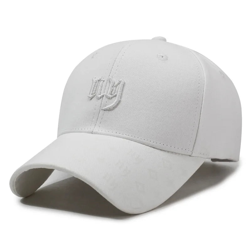 New Embroidered Letter Sports Baseball Hat Men Women Cotton Snapback Caps Outdoor Casual Sun Protection Dad Hats Tide