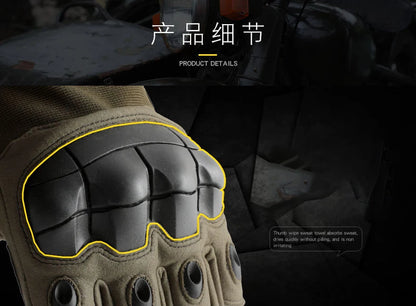 Cycling Tactical Gloves Men Women Half Finger Soft Shell Gloves Spring Summer Training Combat Protection Motorcycle Gloves