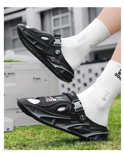 Summer Men's Outdoor Sandals Beach Slippers Comfortable Soft Clogs Men Casual Shoes Women Garden Water Shoes Men Beach Sandals