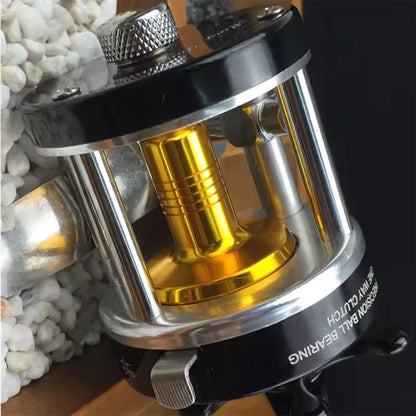 WEIHE CL25 Fishing Reel All Metal Casting Exquisite Baitcasting Fishing Reel