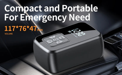 Portable Car Air Pump Electric Tire Inflator Intelligent Digital Display Tire Inflator For Car Motorcycle Bicycle Air Compressor