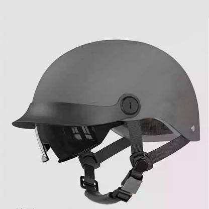 Vintage Ultra Light Electric Bicycle Helmet Sunscreen Breathable Motorcycle Half Helmet Fall Prevention Safety Helmets Riding