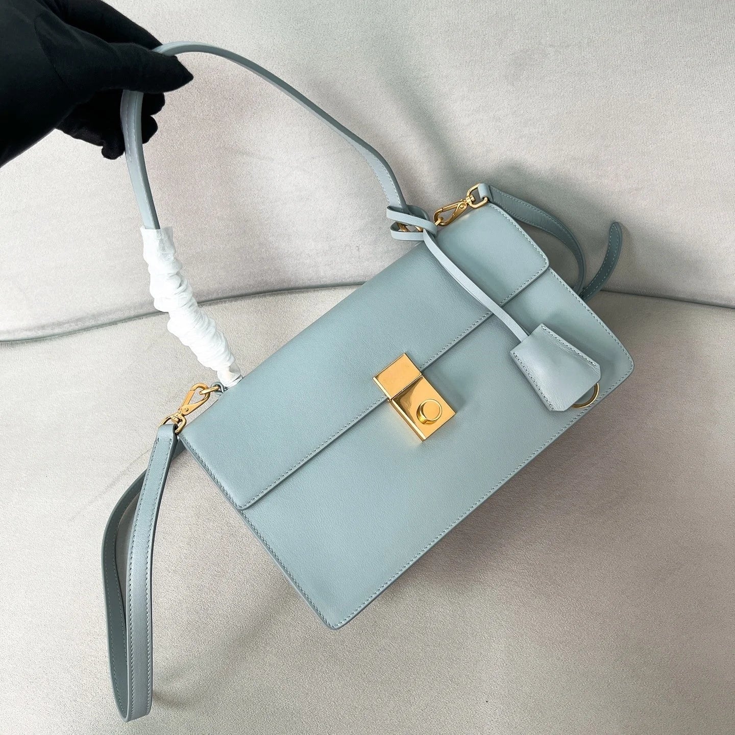 Ladies' genuine leather bag shoulder bags hand-held bag crossbody bags briefcase handbag