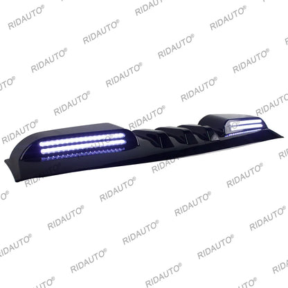 White Yellow Turn Signal LED Roof Rack Light Spoiler For FORD RANGER VW Amarok 2023 2024 2025 T9 4X4 Modified Roof Light Pickup