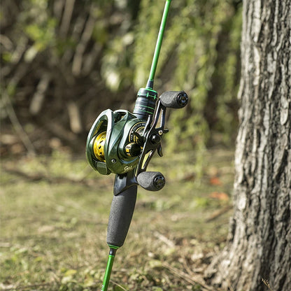 LINNHUE Baitcasting Fishing Reel Micro Fish WK1000 Reel Max Drag 8kg Gear Ratio 7.2:1 Fishing Reel Goods Accessorie