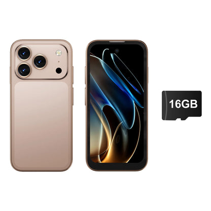 SERVO 17 PRO MAX mini Smartphone 3.75" Fullview Display 3G WCDMA Dual SIM Card GPS Face Unlock Android Small Smart Mobile Phones
