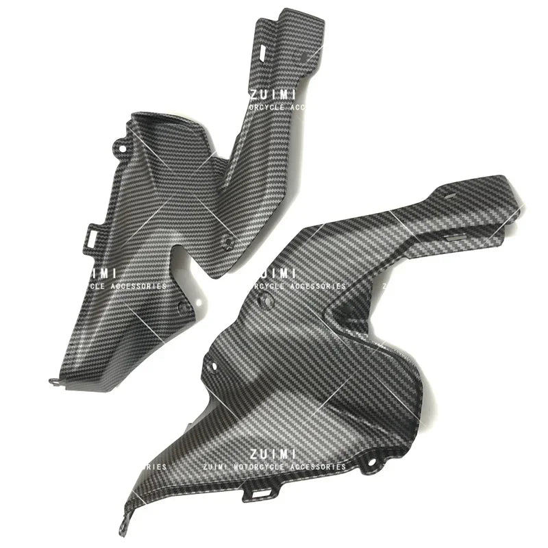 Suitable for carbon fiber Kawasaki Z900 2020-2023 motorcycle key switch cover link plate inner lining plate fairing housing