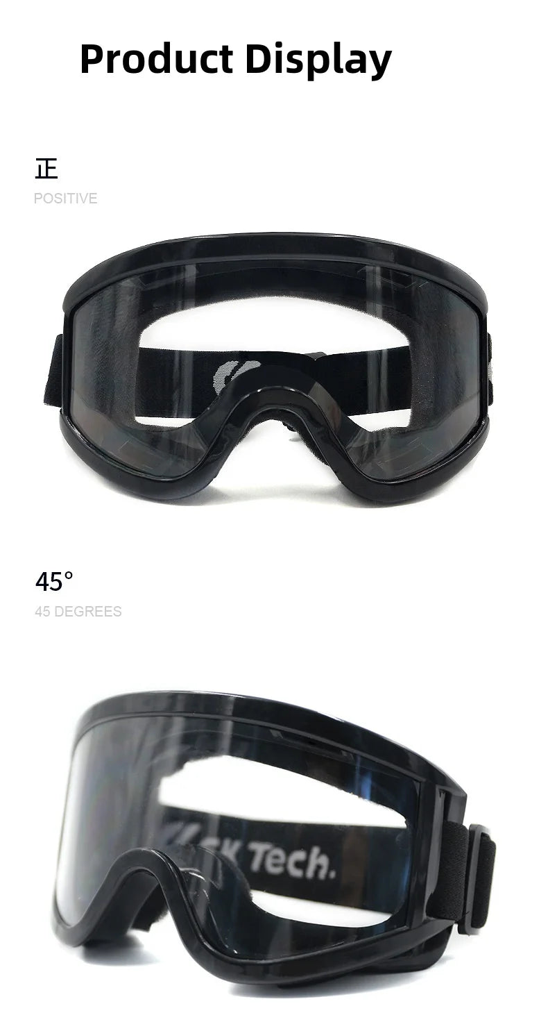 RIDE Dust-proof Eyeglasses Motorcycle Goggles Glasses Men Women Eye Protect Off-road Cycling Safety Anti Dust Glasses Protection