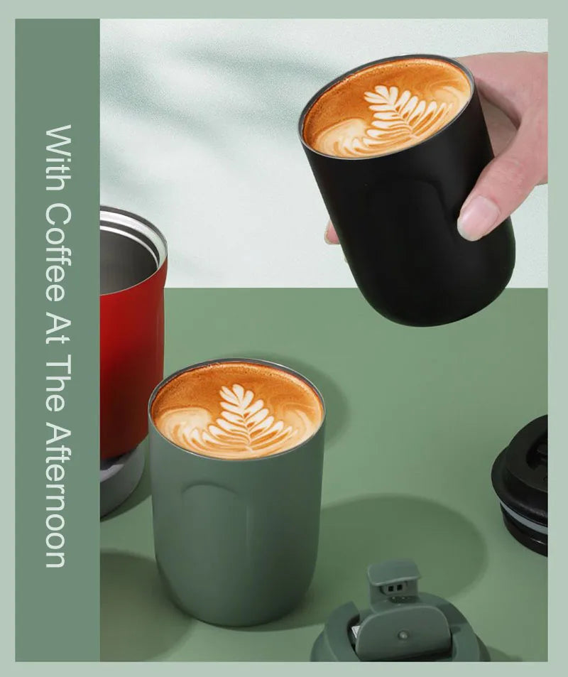 Mini Travel Thermal Mug Coffee Cups Hot Coffee Thermos Portable 316 Stainless Steel Thermos For Tea Thermal Water Bottle Mug