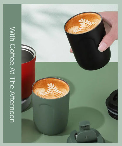 Mini Travel Thermal Mug Coffee Cups Hot Coffee Thermos Portable 316 Stainless Steel Thermos For Tea Thermal Water Bottle Mug