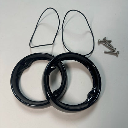 Pair Motorcycle Indicator Lens Cover Turn Signal Light Cap For Harley Touring Road Glide Road King Electra Tour Glide 1986-2021