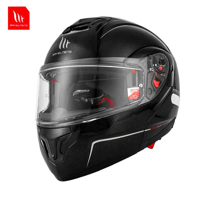 New Arrival Motorcycle Flip-Up Helmets Atom Sv Dual Lens Off Road 4 Seasons Helmets Color Options M-4Xl
