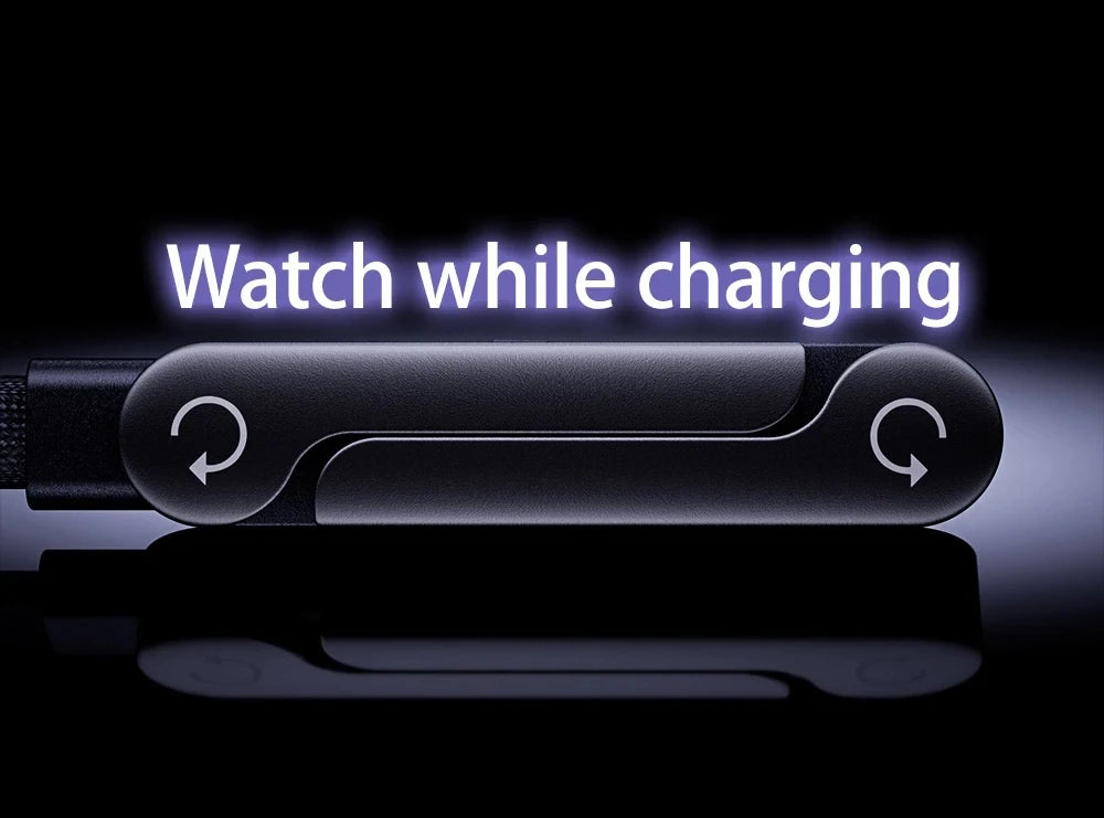 NNBILI 1/3Pcs 2-IN-1 Type-C Cable Foldable Mobile Phone Holder 240W Fast Charging Data Cable Multifunction Phone Charge Bracket
