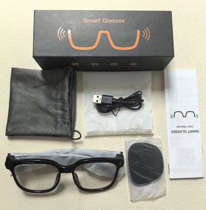 M02S smart glasses 8MP camera real-time translation and navigation Bluetooth call AI glasses, suitable for business work
