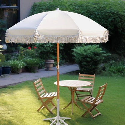 Patio Umbrella 8 Fiberglass Ribs UV Proof Large Outdoor Table Umbrella Garden Deck Backyard Pool Beach Sun Umbrellas