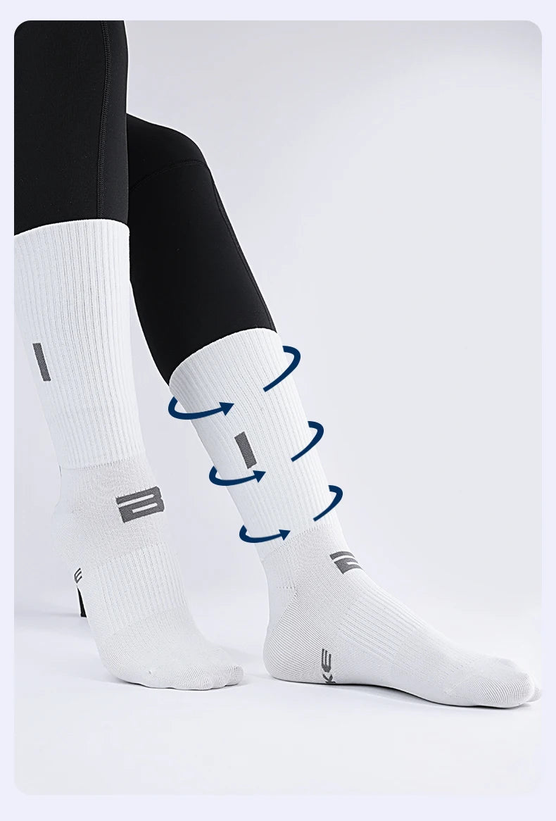 INBIKE Professional MTB Cycling Socks for Men Compression Bicycle Riding Socks Bike Stockings Man Soccer Sports Running Socks