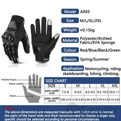 Man's Motorcycle Rider Fabric Gloves for Ktm Man Summer Touchscreen & Motocross Anti-fall Palm Accessories Sports Cycling mitten