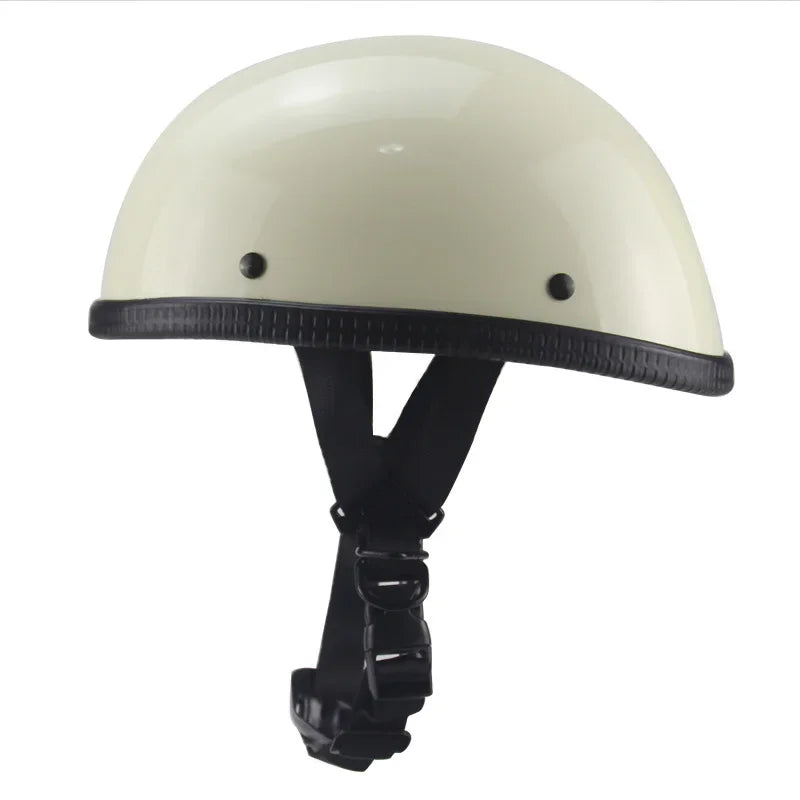 1X Motorcycle Helmet Open Face Helmet Half Helmet Retro Moto Casco Capacete Dot Approved Half Face Safety Helmet DOT