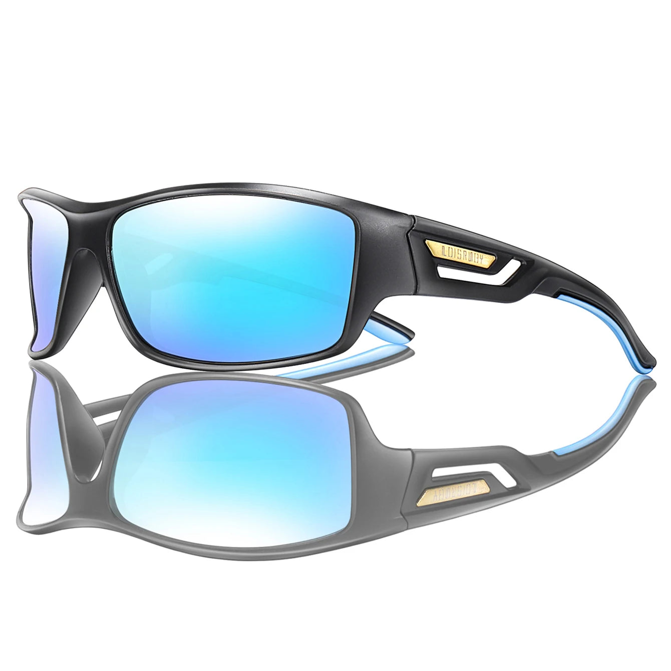 3 Pairs Polarized Fishing Sunglasses Men Camo Military Style UV400 For Cycling Riding, Running, Fishing And Driving
