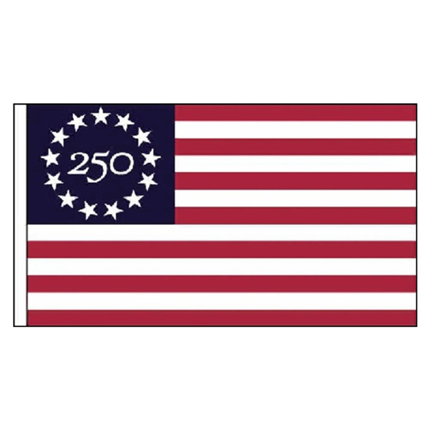250 Anniversary USA Flag 3x5 FT 250 Years America Flag with Brass Grommets Patriotic Decor for Outdoor Front Door Porch Wall