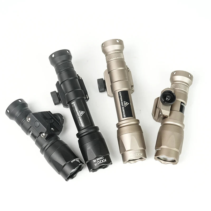 Airsoft Tactical SF M300C M600C Flashlight White LED Light AR15 Rifle Hunting M300 M600 Metal Scout Light Fit 20mm Rail