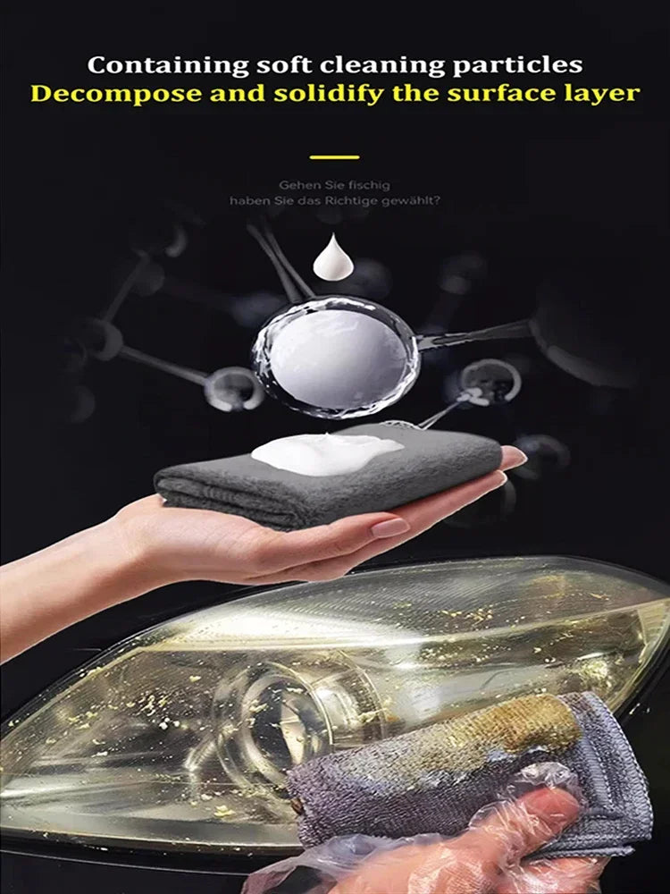 Car Headlight restoration Polishing Repair Fluid lamp Coating polisher Wax Agent cleaner for  restoration Remove Oxidation