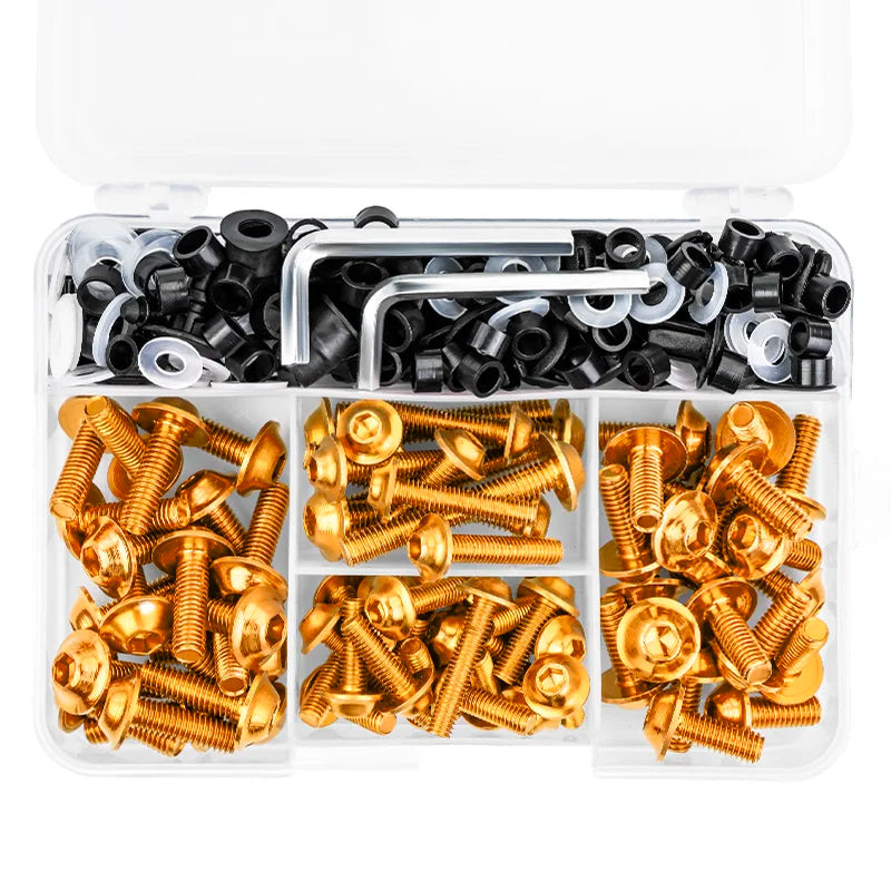 190pcs Bodywork Screw Fairing Bolts Kit for Honda CBR600RR 2003-2020 CBR1000F CBR 600 900 929 954 1000 RR CBR600 F F2 F3 F4 F4i