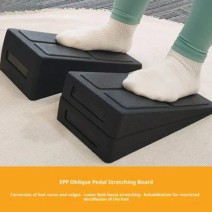 3Pcs Leg Stretcher Foot Squat Wedge Foam Slant Board For Squats Calf Raise Block Yoga Wedge Equipment Durable Easy Install