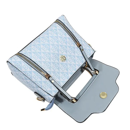 High Quality Bags Fashion Print Leather Shoulder Bag Luxury Design Shoulder Bag Elegant Small Square Bag