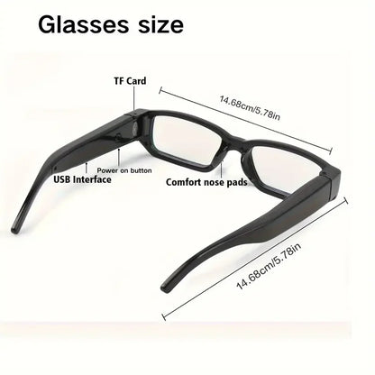 Portable 1080P HD Mini Glasses With Camera Video Recorder Wearable glasses Camera Outdoor Sports DV DVR Surveillance Camcorder