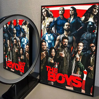 The Boys Poster Print A5 A4 A3 A2 Wall Art Decor For Room Office Gift For Fans