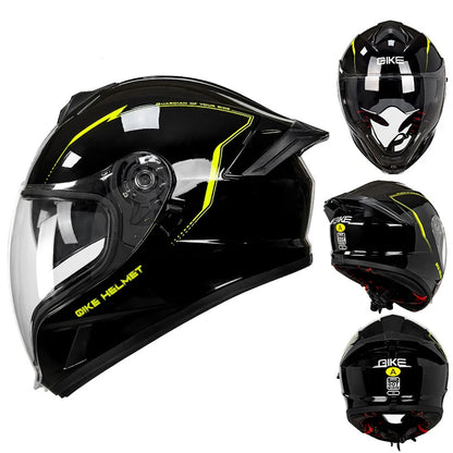 Unisex DOT Certified Full Face Motorcycle Helmet Anti-Fog UV Protection Downhill Racing Motorbike Casco Capacete
