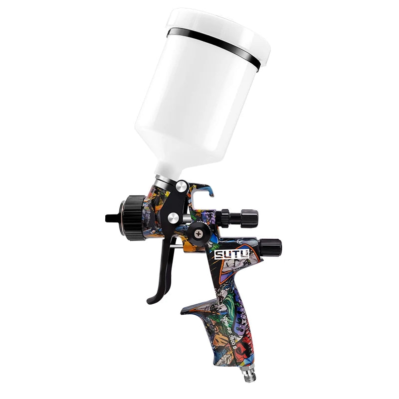 SUTU Spray Guns  1.4/1.8MM Nozzle Paint Spray Gun High Atomization Air Tools Car/Furniture Oil Paint Repair Guns
