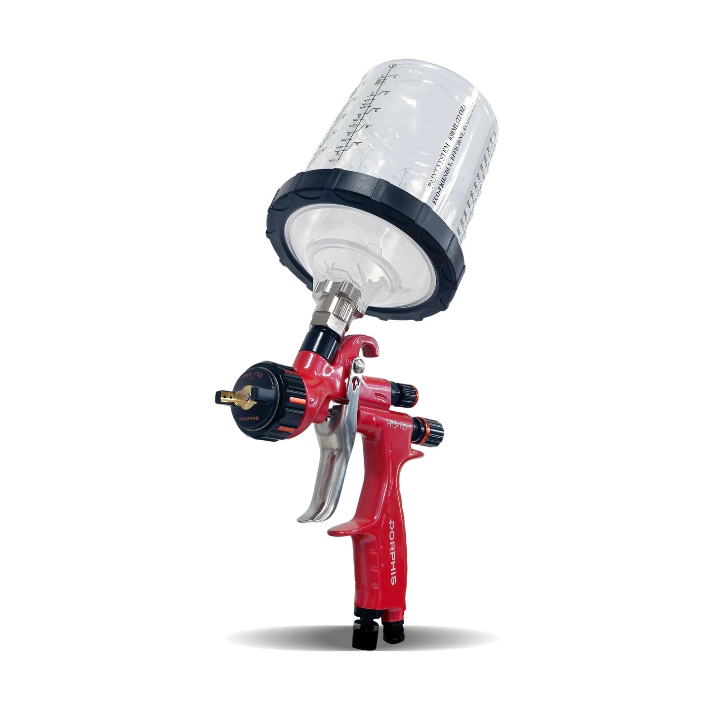 Original PORPHIS MP PHS-155 Paint Spray Gun Professional Automotive Paint Gun For Car Painting Repair Spray Gun Pneumatic tool