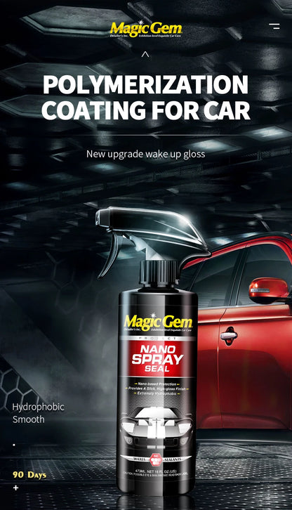 Magic Gem Car Ceramic Nano Coating Liquid For Toyota  Crystal Hydrophobic Layer Polishing Paint Agent Car Polish Nanos Coatings