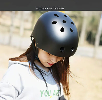 Men Women Children's Cycling Helmet for Skateboard Roller Skating Rafting Rock Climbing Electric Scooter Bicycle Safety Helmet