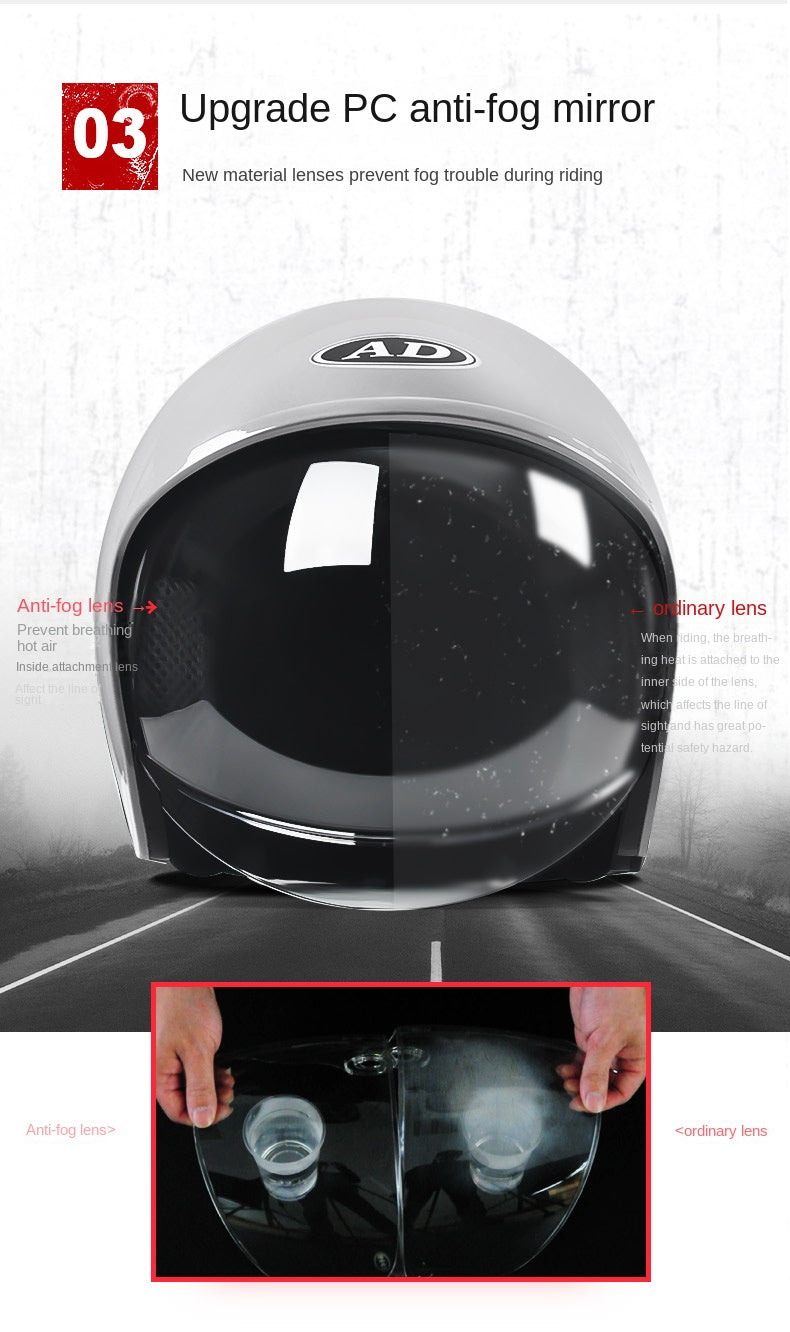 GB Certified Electric Vehicle Helmet for Men and Women All-season Universal Electric Vehicle Safety Helmet Motorcycles Winter
