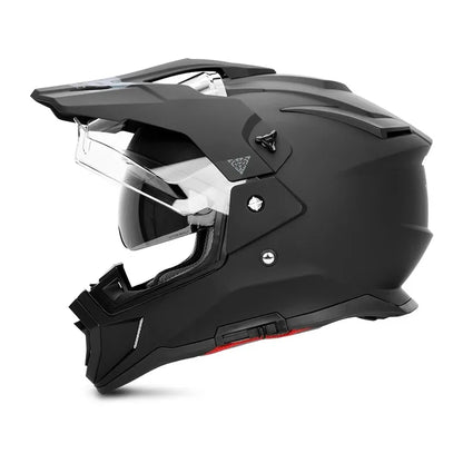 Tiger JTO1 Adventure Motorcycle Helmet Dual SunVisor Helmet Size S-3XL Off-road Casco Moto Highly Breathable For  ADV Long Rides
